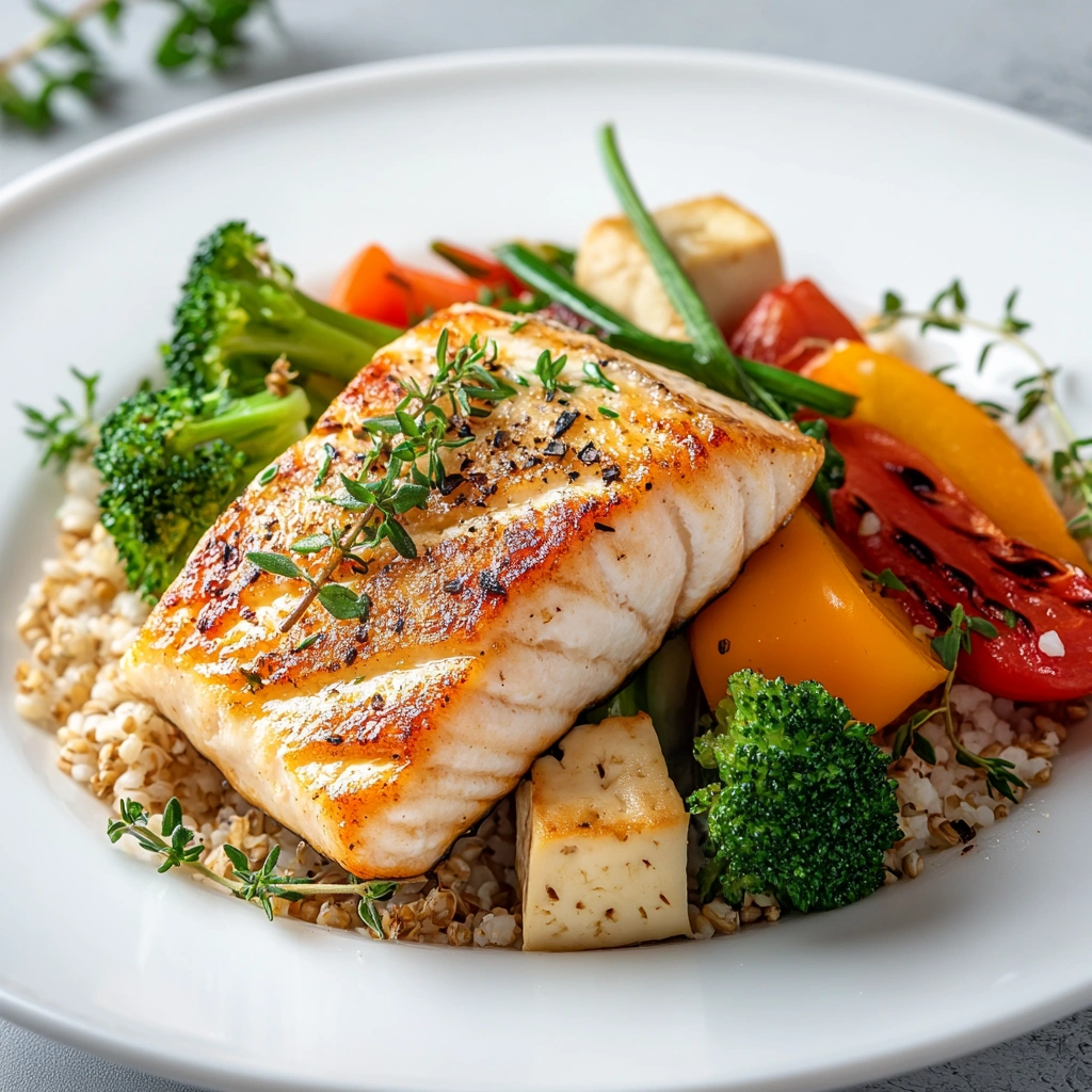 Легка вечеря з овочів та нежирного білка